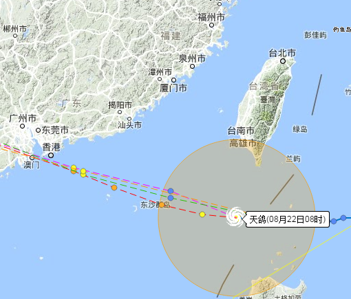 台风天鸽最新路径动态更新与预测分析