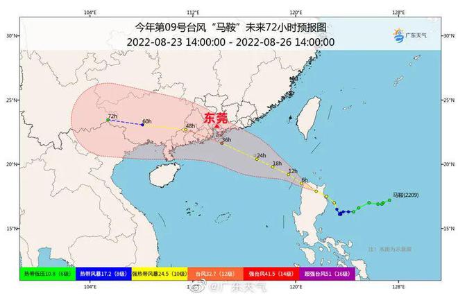 东莞台风实时更新，最新消息与动态